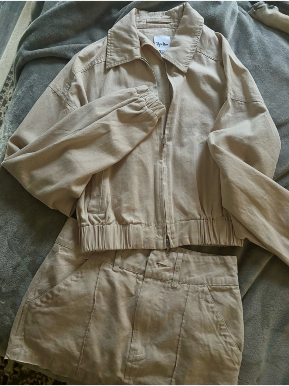 Sky To Moon Mini Skirt Set